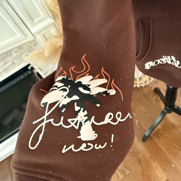 XIOS Brown Graphic Serenity Women's Sweater - Picture 7 of 8